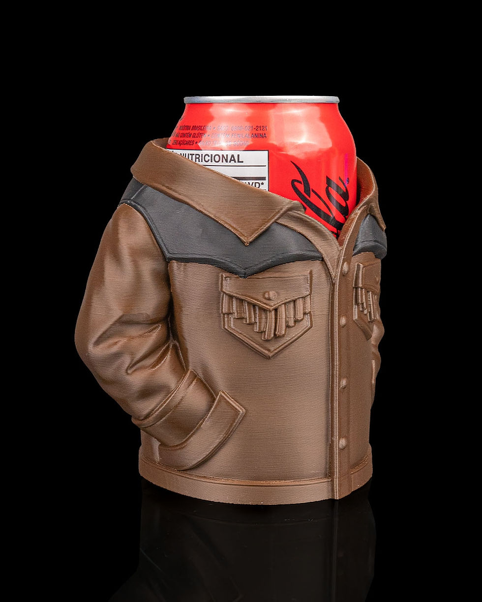 Thumbnail: Suede Jacket - Can Holder