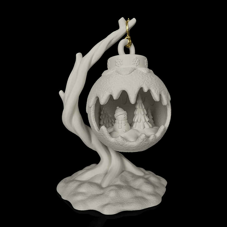Snowy Branch - Table Lamp