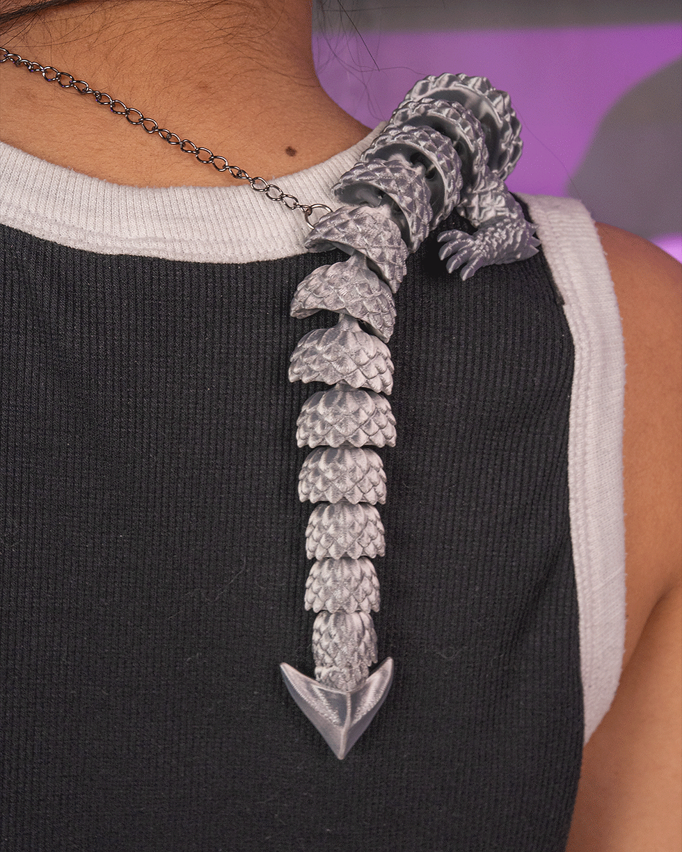 Thumbnail: Wyrm Embrace - Necklace