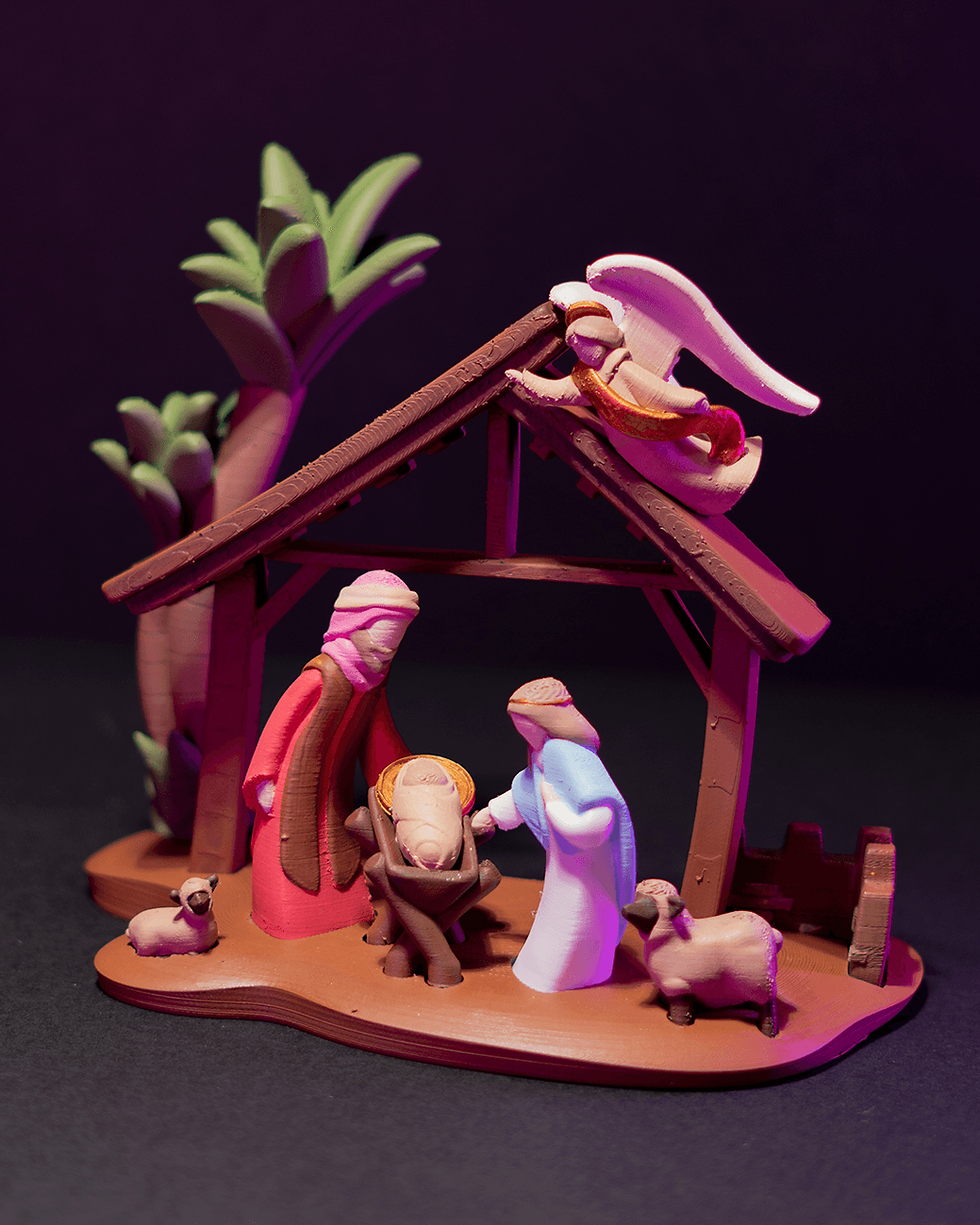Thumbnail: Minimalist Nativity