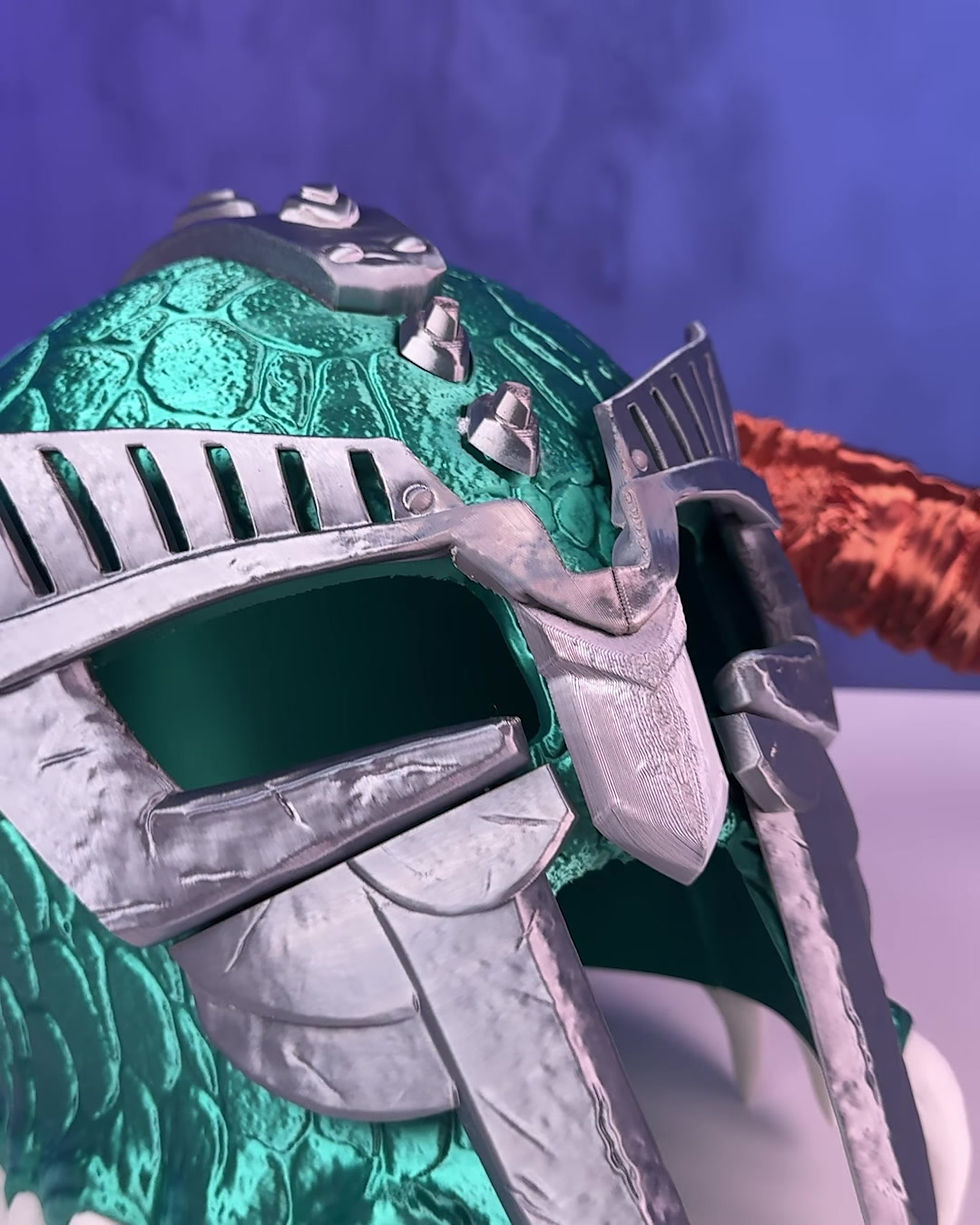 Thumbnail: Scaled Barbarian Helmet