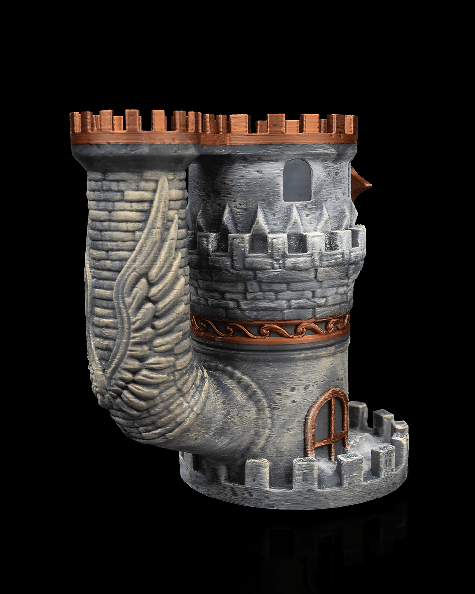 Thumbnail: Tower of the Valiant Can Holder & Dice Tower