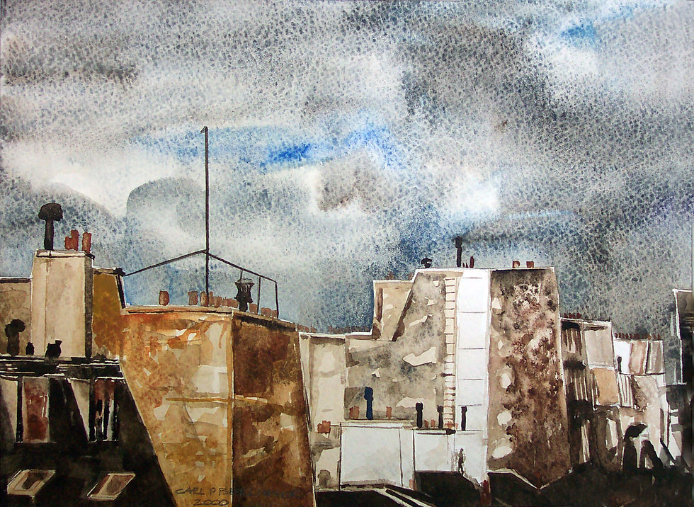 Rooftops, Paris 1959