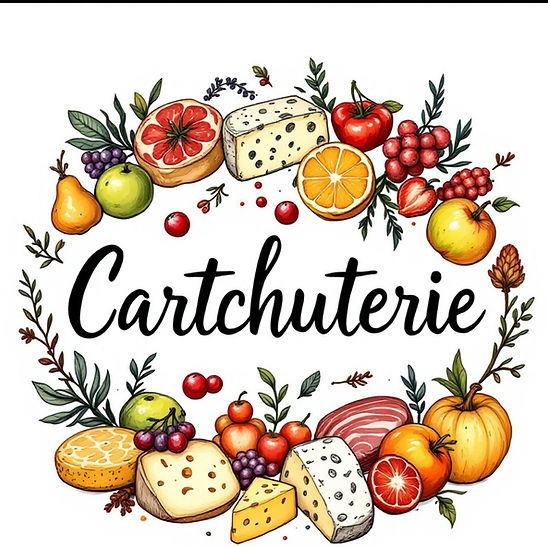 Cartchuterie logo – elegant script logo representing a luxury mobile charcuterie brand based in Southwest Florida.