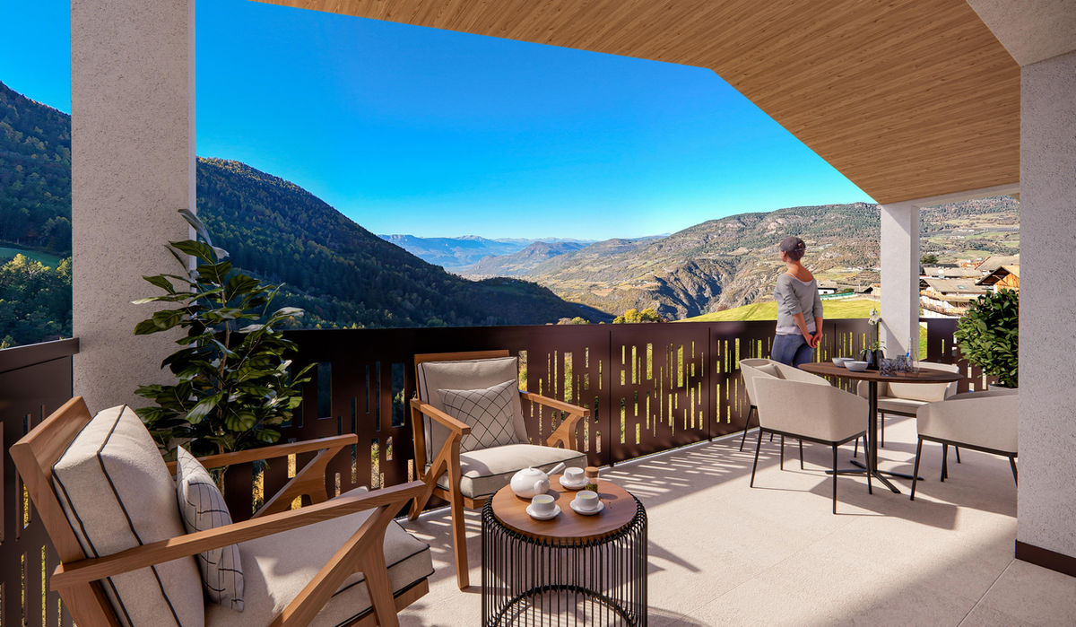 Neubauprojekt Weinberg in der Gemeinde Karneid