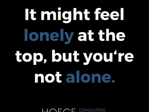 It's Lonely at the Top