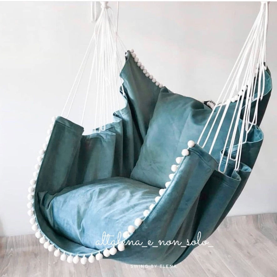 Thumbnail: Poltrona Sospesa di design per bambini o adulto da salotto, camera o esterno