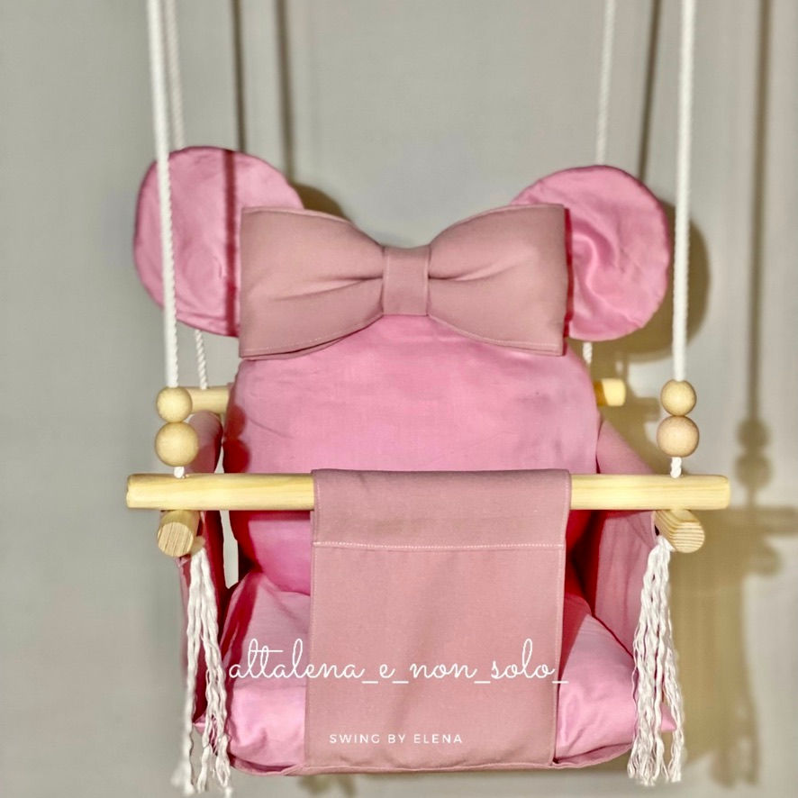 Thumbnail: Altalena per bambini sospesa per l'interno (collezione Minnie)