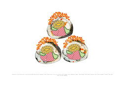 Inside out California Roll