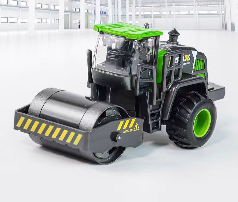 Thumbnail: Alloy Construction Vehicle Toy Set – Bulldozer, Crane & Excavator