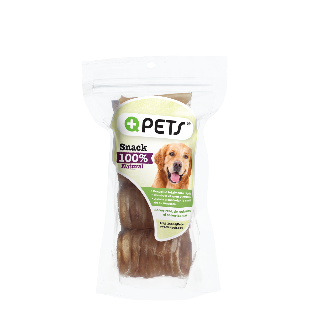 Mini Rolls +Qpets  Perro