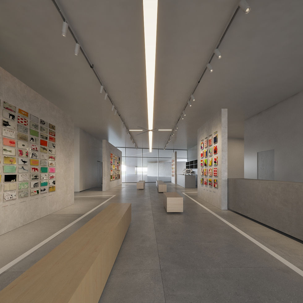 RWA Sharjah primary school lobby