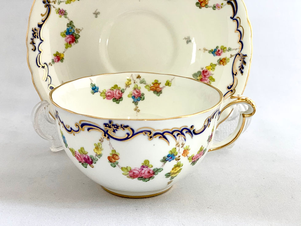 Thumbnail: Royal Crown Derby cup and saucer