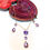 Thumbnail: Amethyst and 9ct gold necklace