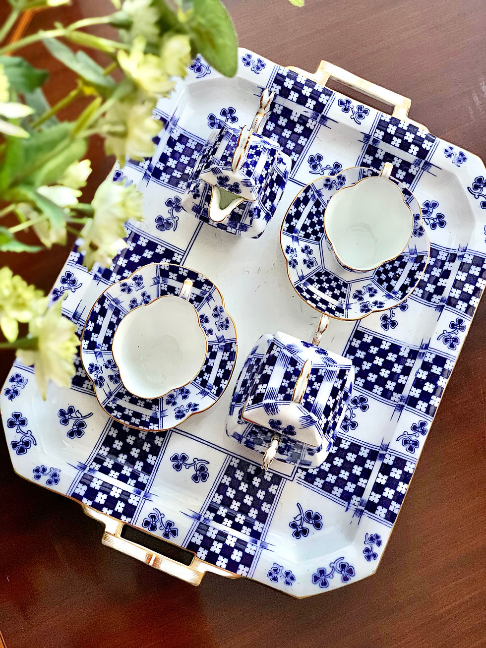 Thumbnail: Coalport Aesthetic period cabaret set