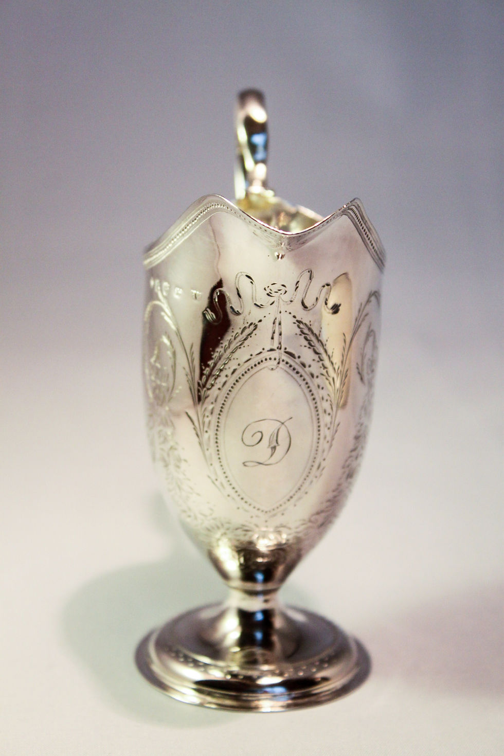 Thumbnail: Georgian silver cream jug