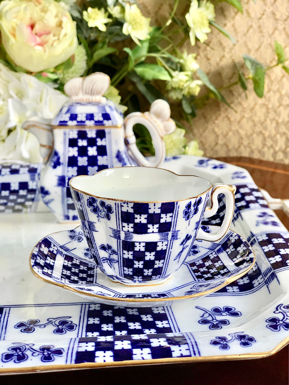 Thumbnail: Coalport Aesthetic period cabaret set