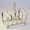 Thumbnail: Art Deco silver toast rack