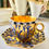 Thumbnail: Coalport 'Japanese Grove' demitasse coffee cup and saucer
