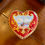 Thumbnail: Royal Crown derby heart shaped box