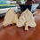 Thumbnail: Pair of Grainger Worcester reticulated menu holders