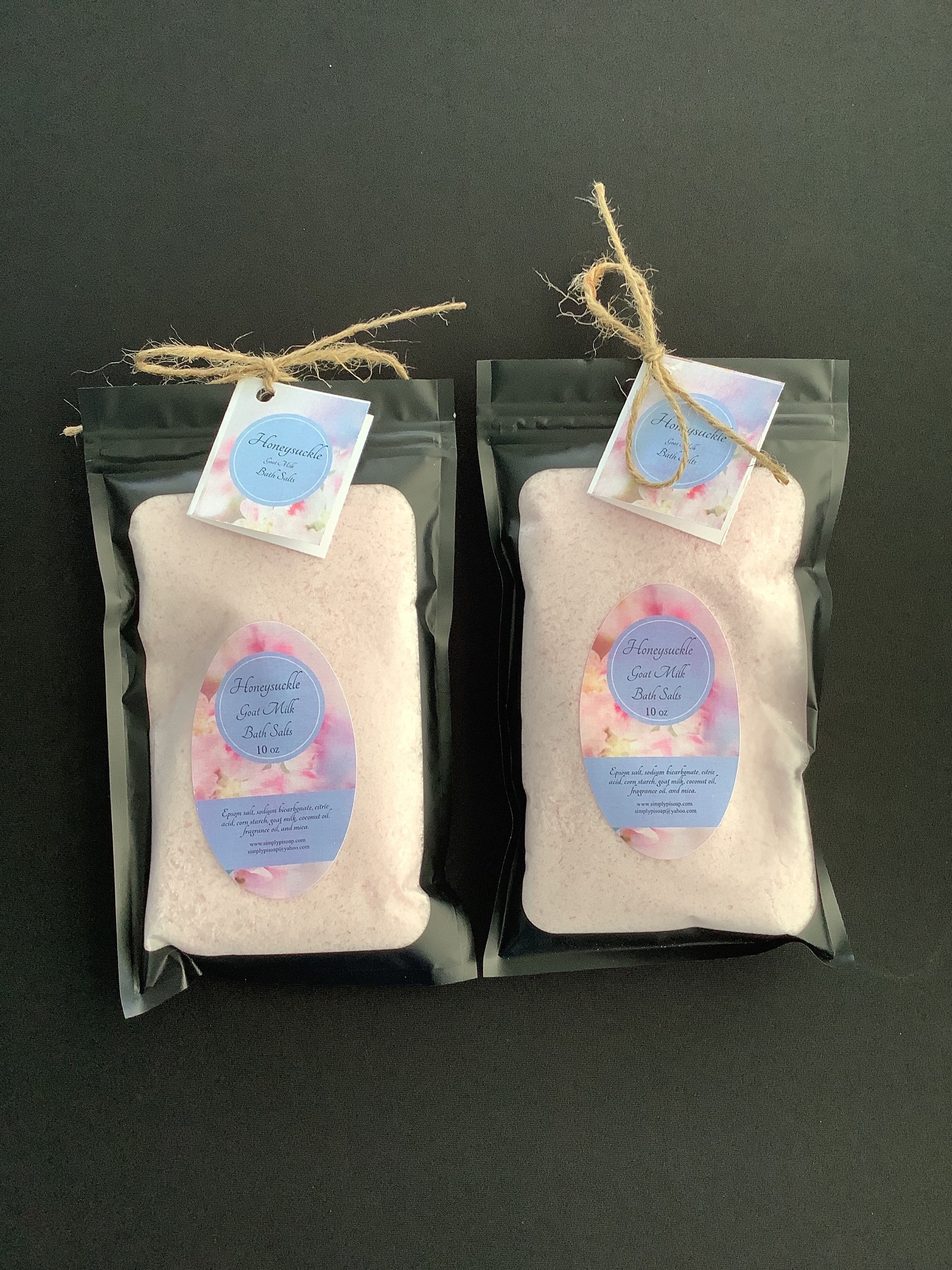 Various Bath Salt Scents (Bag 10 oz)