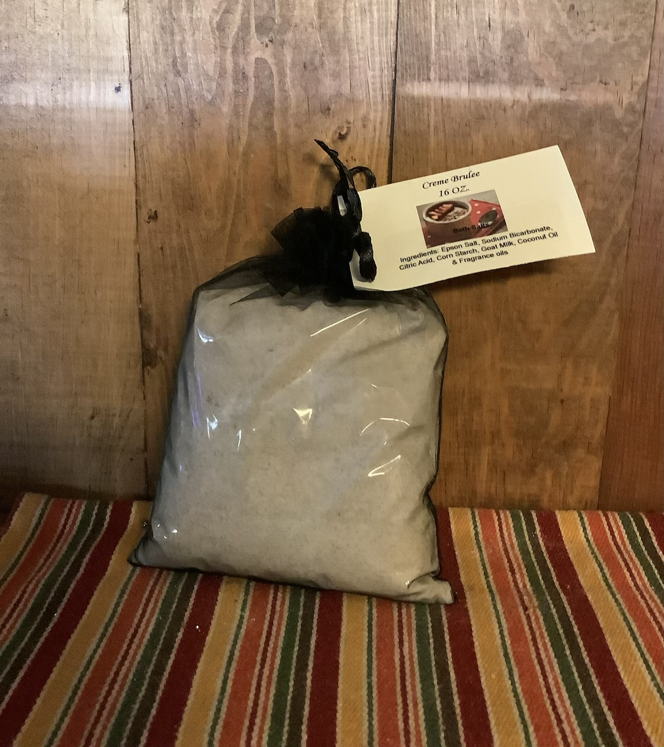 Creme Brulee Bath Salts (16 oz)