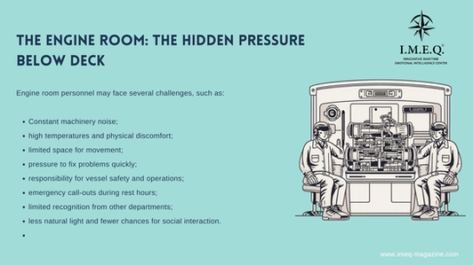 The Engine Room: The Hidden Pressure Below Deck