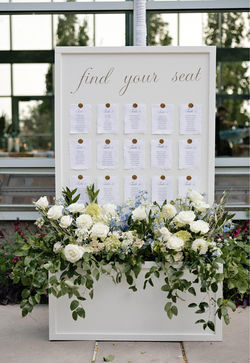 Floral Box Seating Chart