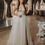 Thumbnail: Handmade wedding dress with embroidered beads