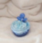 Miniature : Bougie Cupcake Fleur de coton