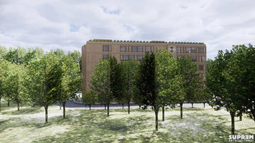 Façade 3D
Projet d'hôtel B&B
Villepinte