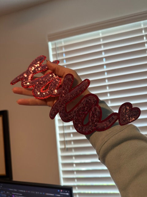 Thumbnail: Add On Chenille & Sequin Shirt Patches 