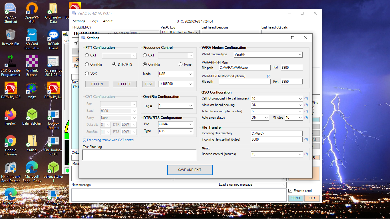 FT-847 working with V3.4 - Missing Port Name? content media