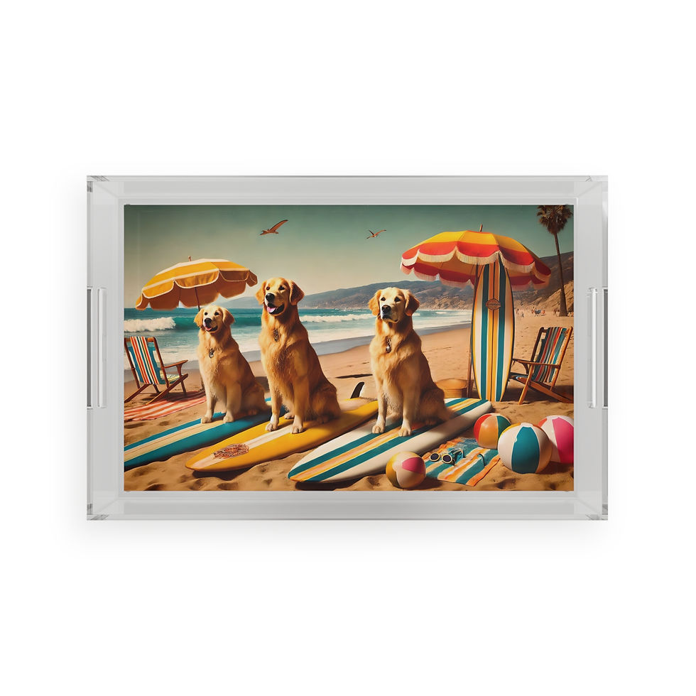 Acrylic Serving Tray