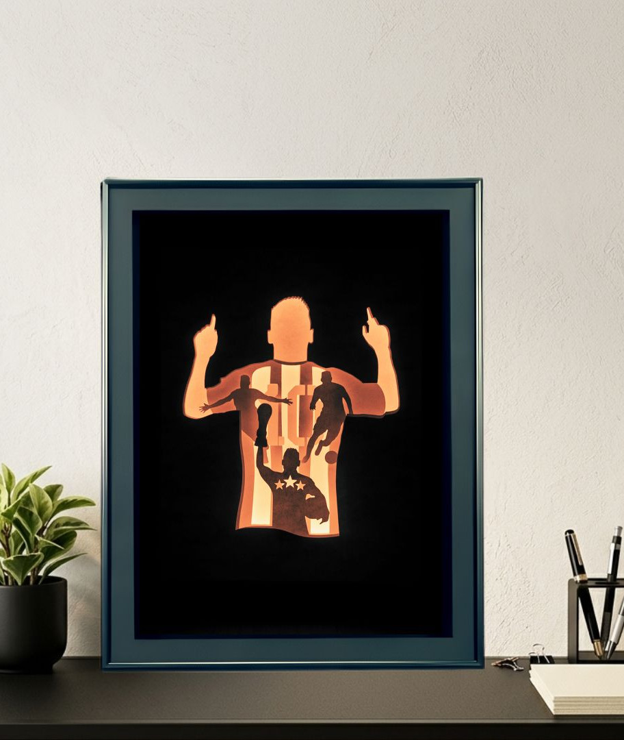 Lionel Messi 3D Art