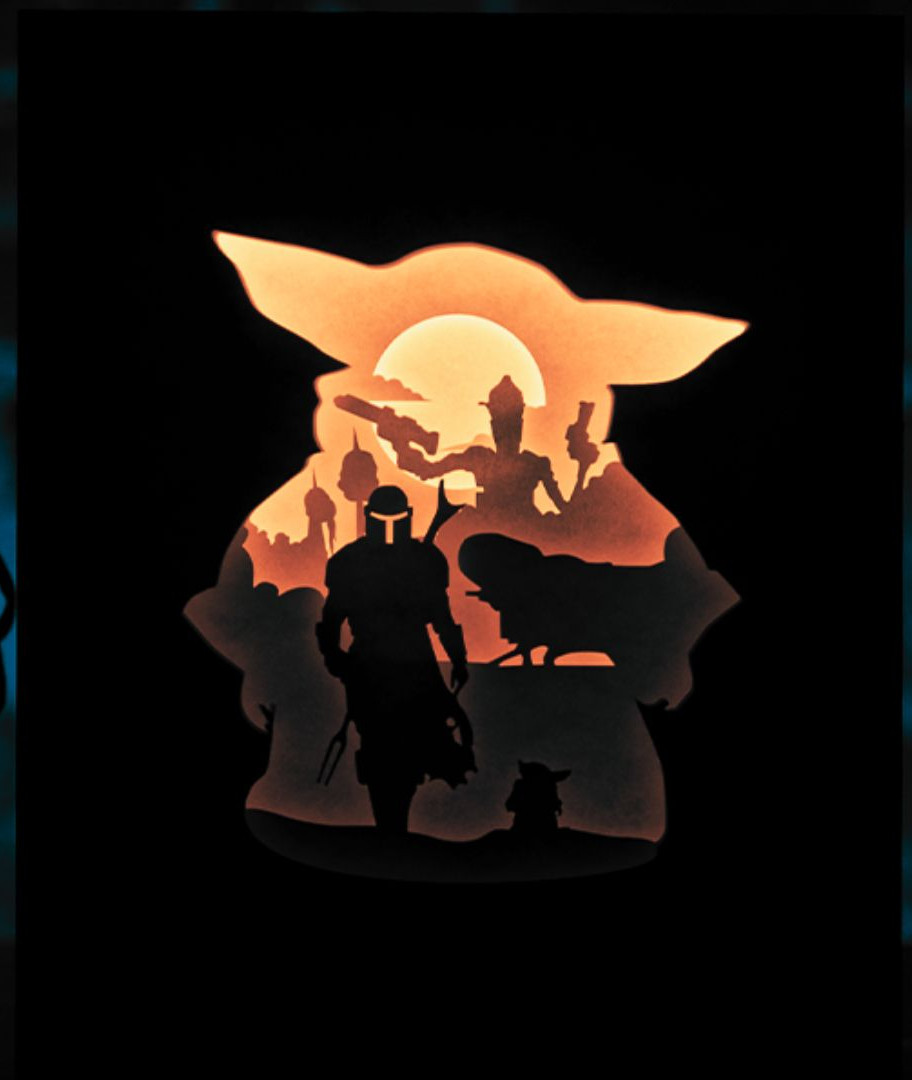 Galactic Bounty Hunter 3D Art