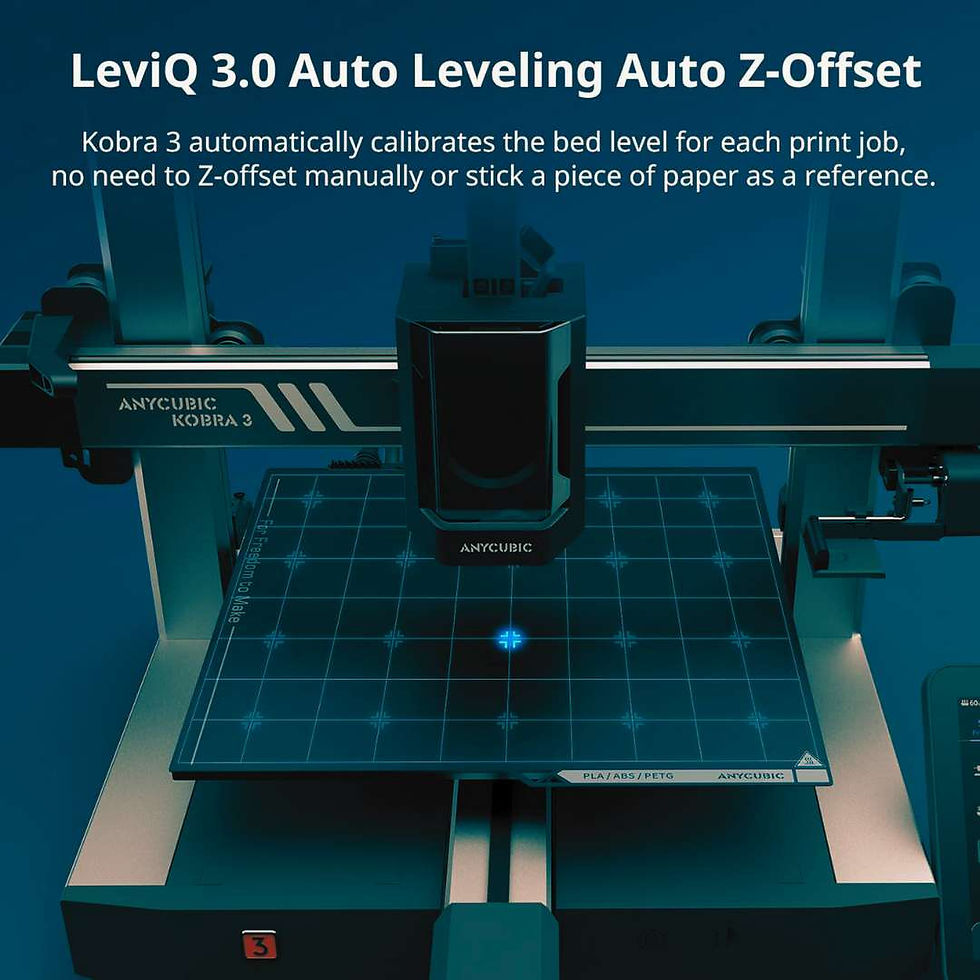 Thumbnail: Anycubic Kobra 3 Combo multicolor high speed 3D Printer