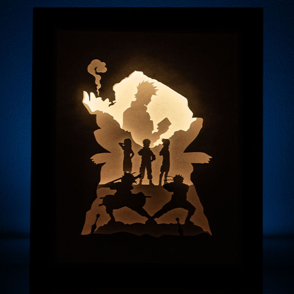 Hidden Village Ninja Shadow Box