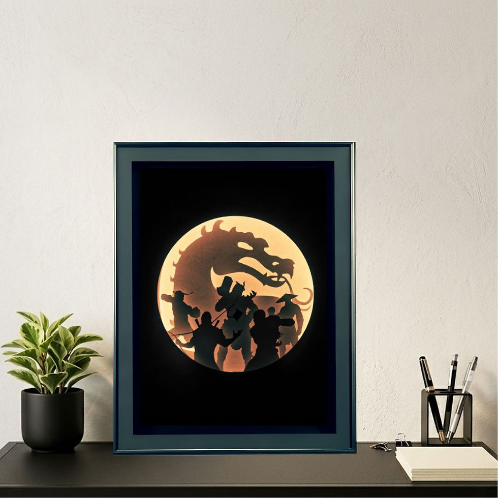 Mortal Combat 3D Art