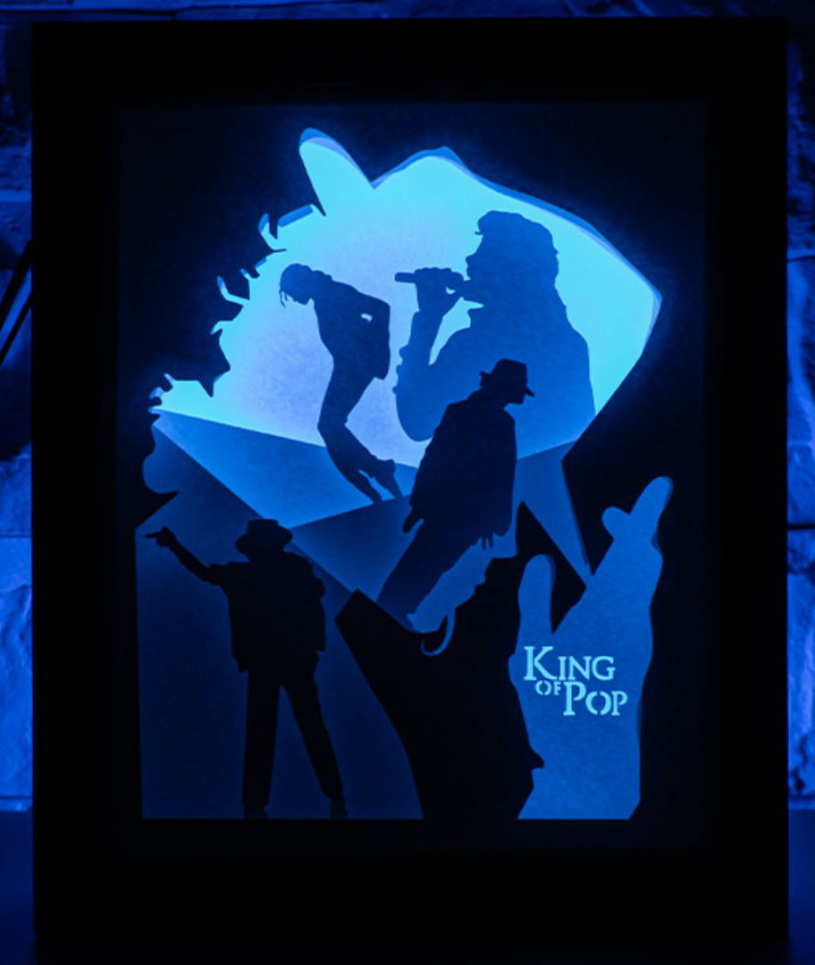 King of Pop 3D Art