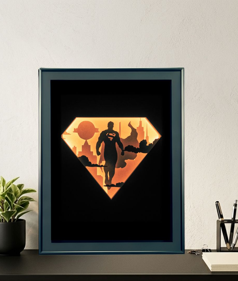 Metropolis Hero Shadow Box