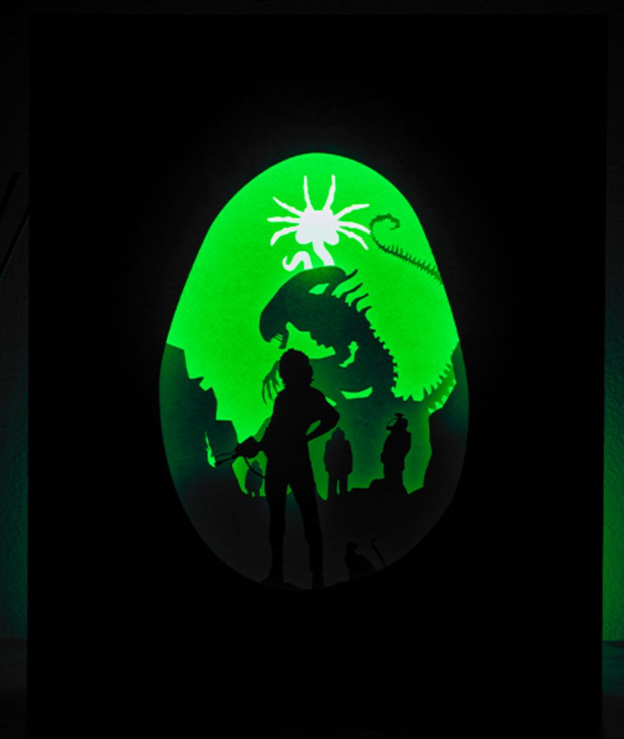 Sci-Fi Horror 3D Light Box