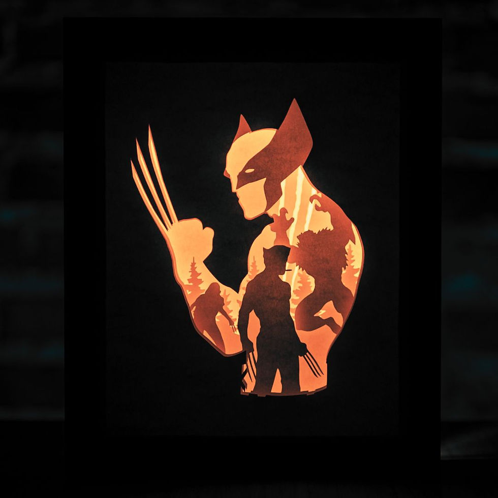 Adamantium Claw Mutant 3D Art