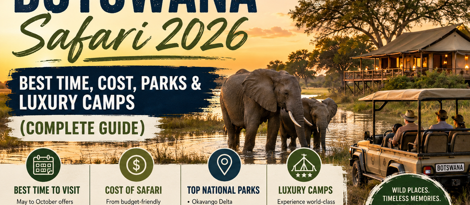 Botswana Safari 2026: Best Time, Cost, Parks & Luxury Camps (Complete Guide)