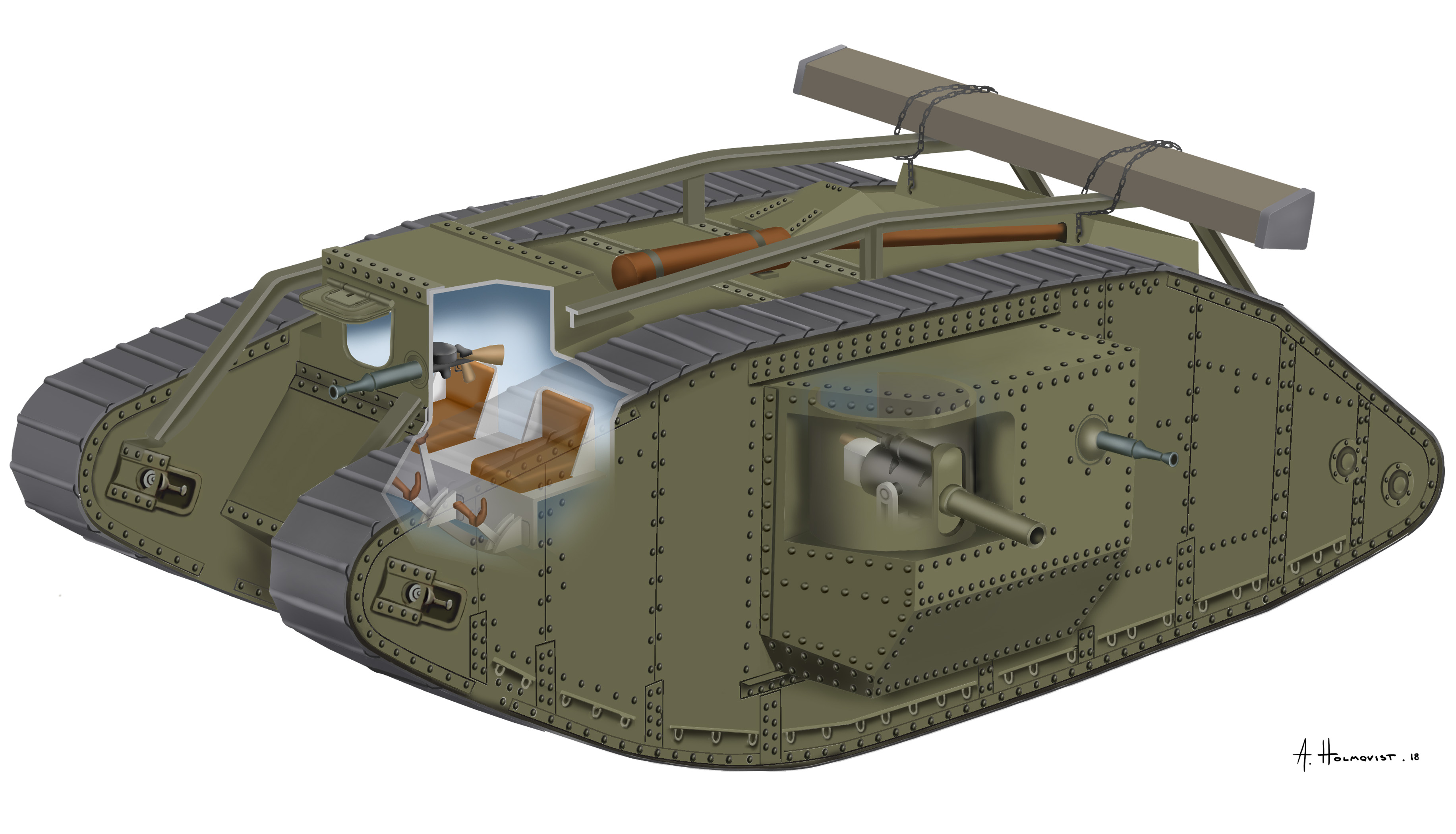 Mark IV, world war one tank