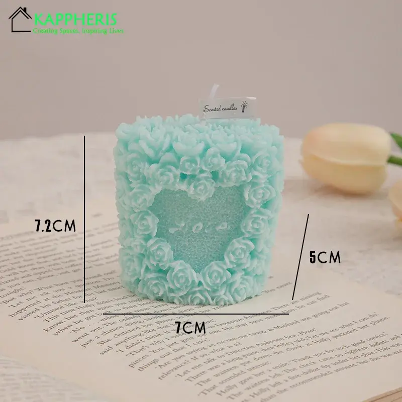Thumbnail: Guest Gift Candle Lot Wedding Candles Rose Ball Scented