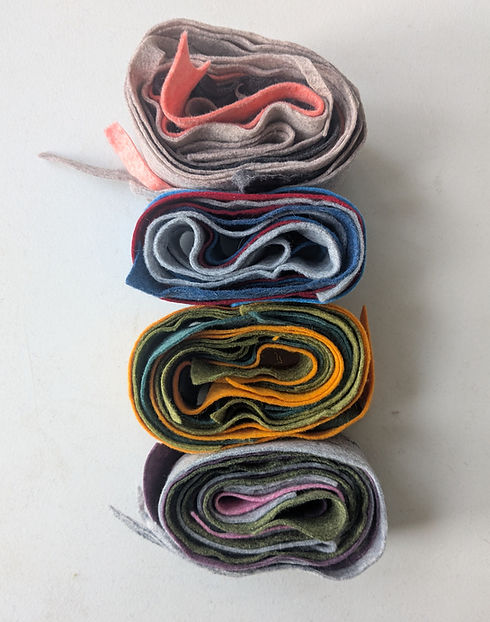 Eva Dragoeva felt offcuts.jpg