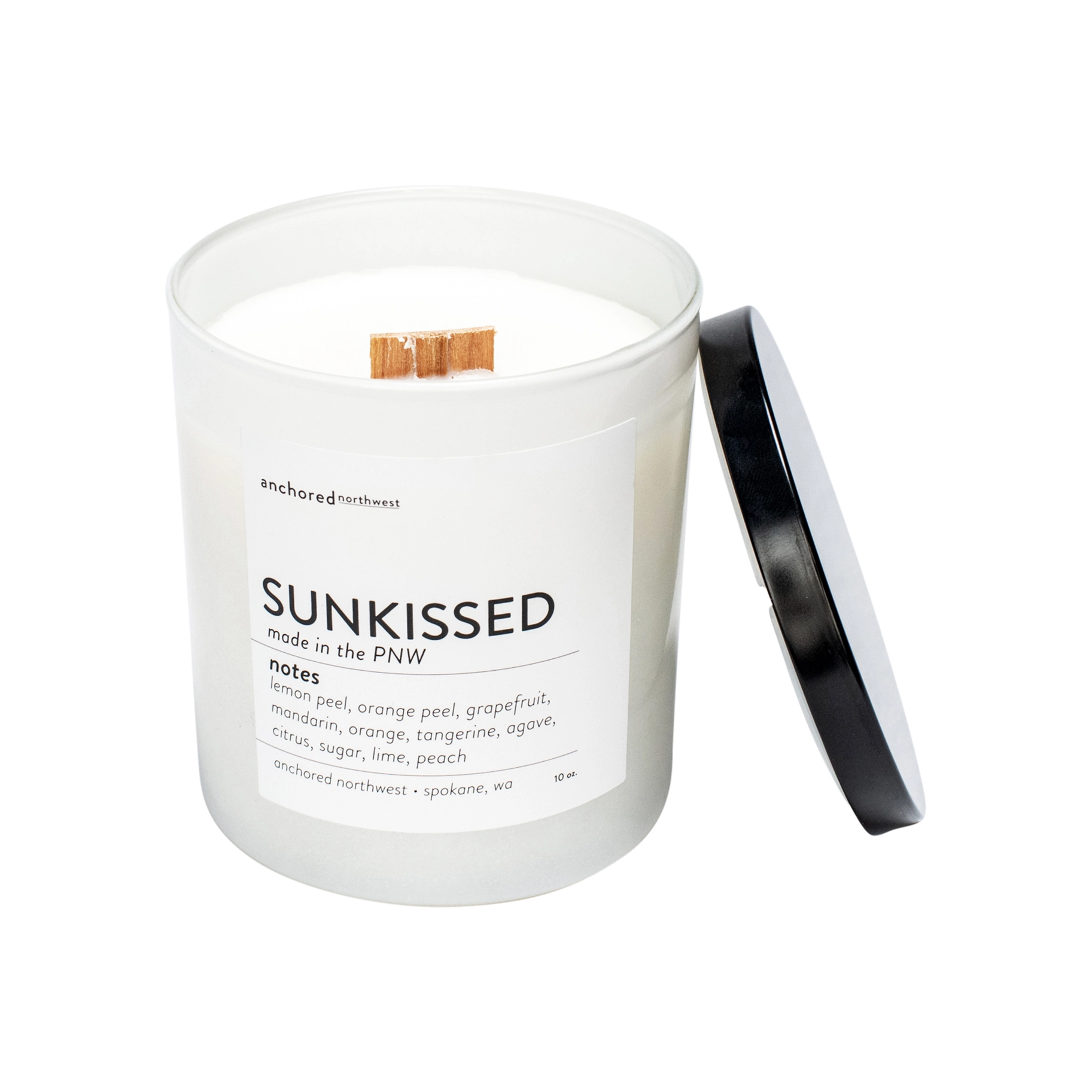 Wood Wick Soy Candle Sunkissed
