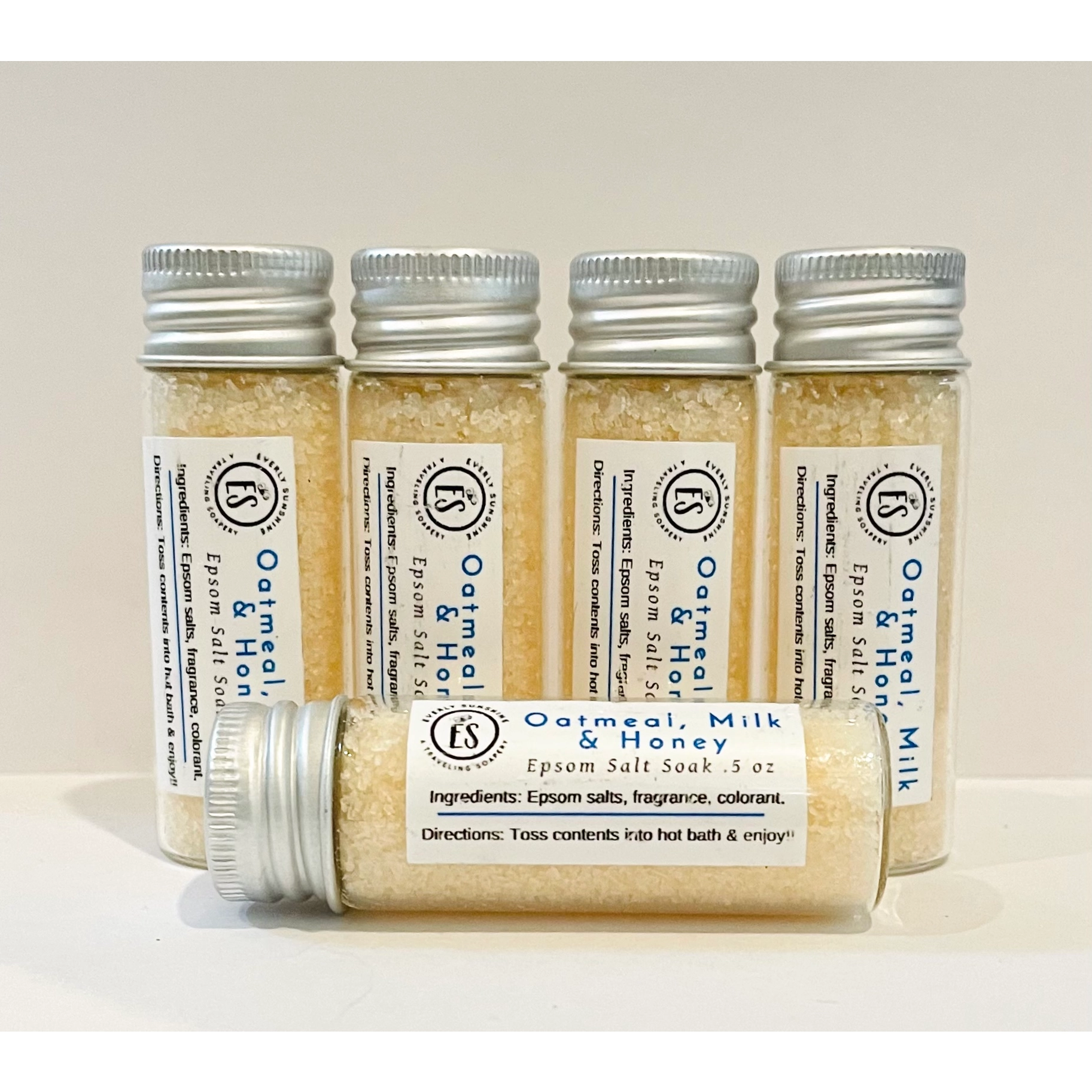 Oatmeal Milk & Honey Epsom Salt Soak